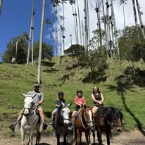 Riding the Cocora Valley